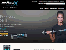 Tablet Screenshot of profreax.com